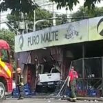 Decretada prisão preventiva de motorista que invadiu bar e matou mulher em Manaus